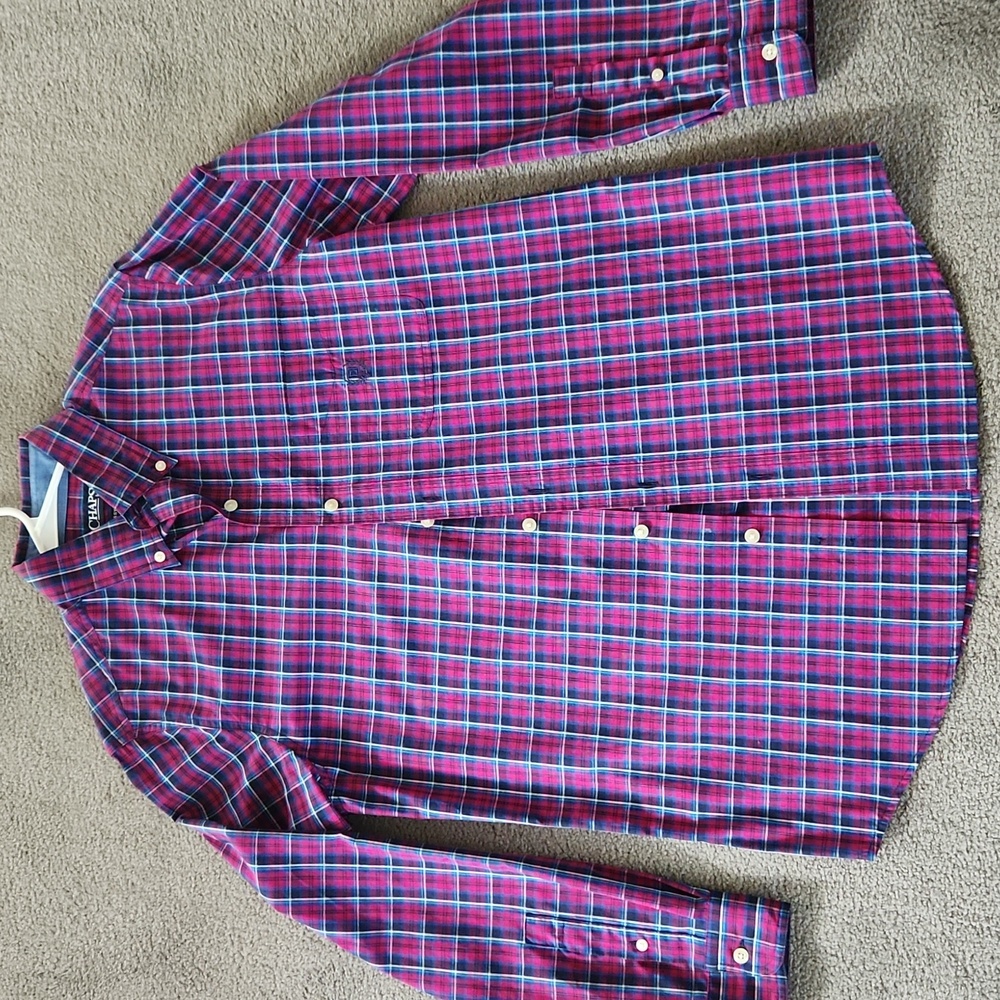 Chaps Long Sleeve Button Up Shirt
